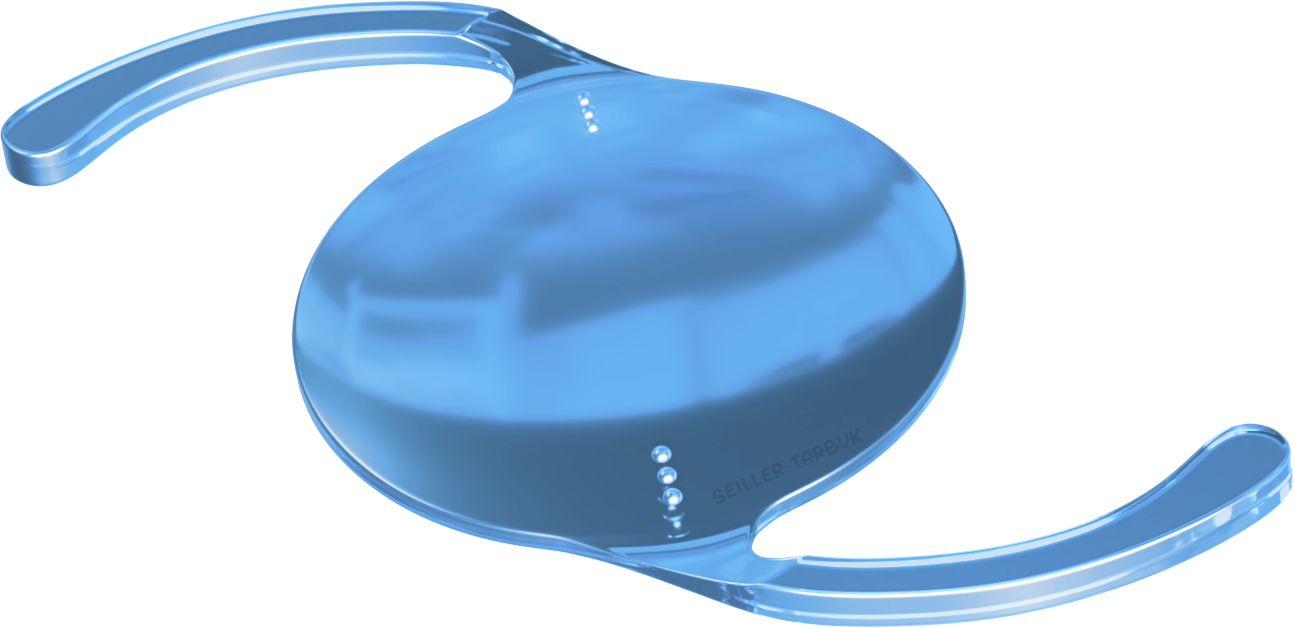Torische Linse – 3D-Illustration